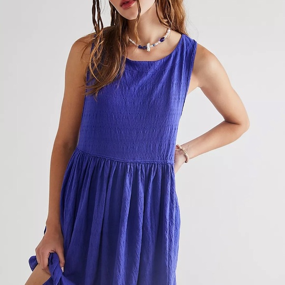 Free People FP Beach I'm Still Obsessed Mini Dress, Size XS - Picture 1 of 10
